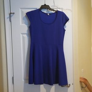 Blue Skater Dress